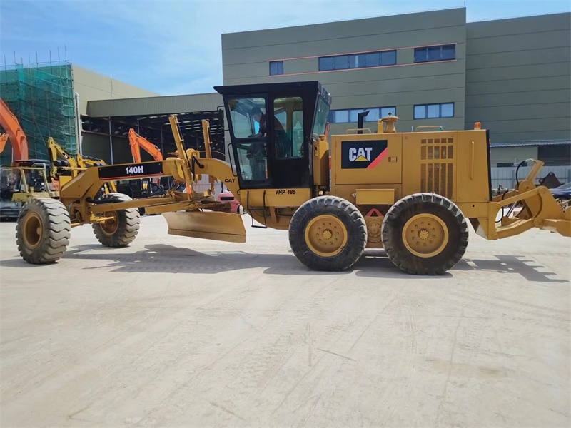Caterpillar Motor Grader 140h Second Hand Grader Cat 140h 140g 140K Good Condition Construction Machine