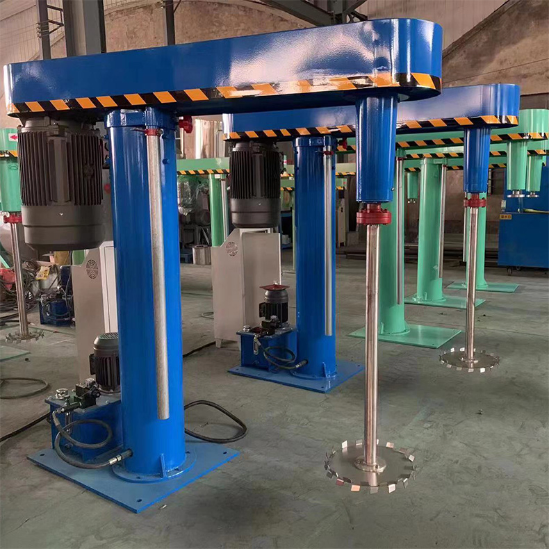 Manufacturer Wholesale Variable Frequency Speed Control Fluid High Speed Disperser Mixing Equipment