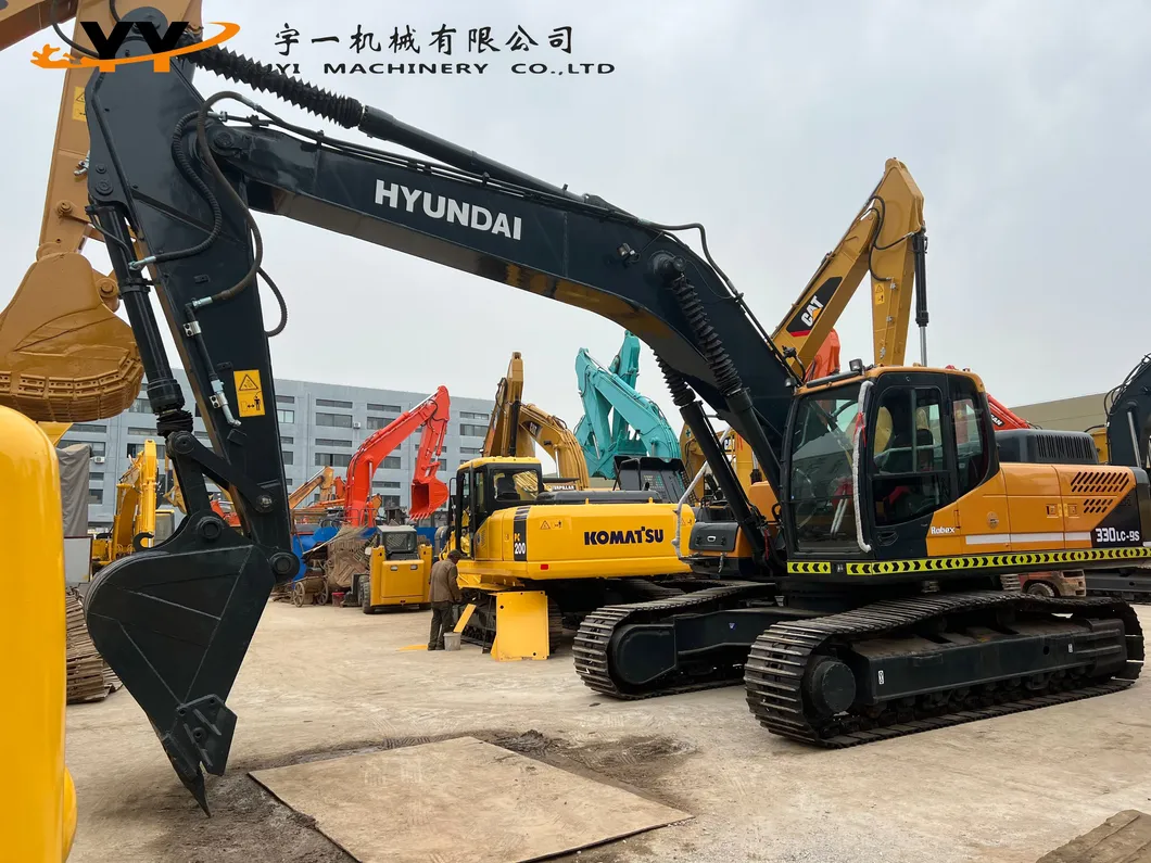 Hyundai 330LC-9S side view