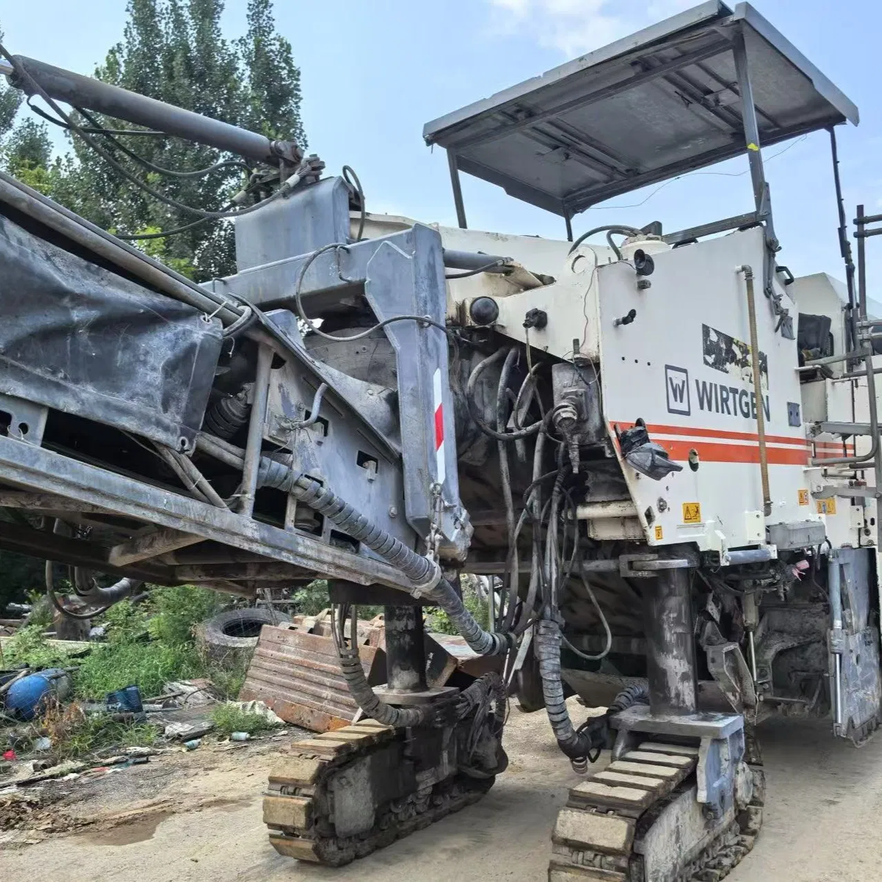 Used Cold Planner W2000 Certified Pre-Owned Wirtgen W2000 Cold Planer 2m Milling Width Road Milling Machine