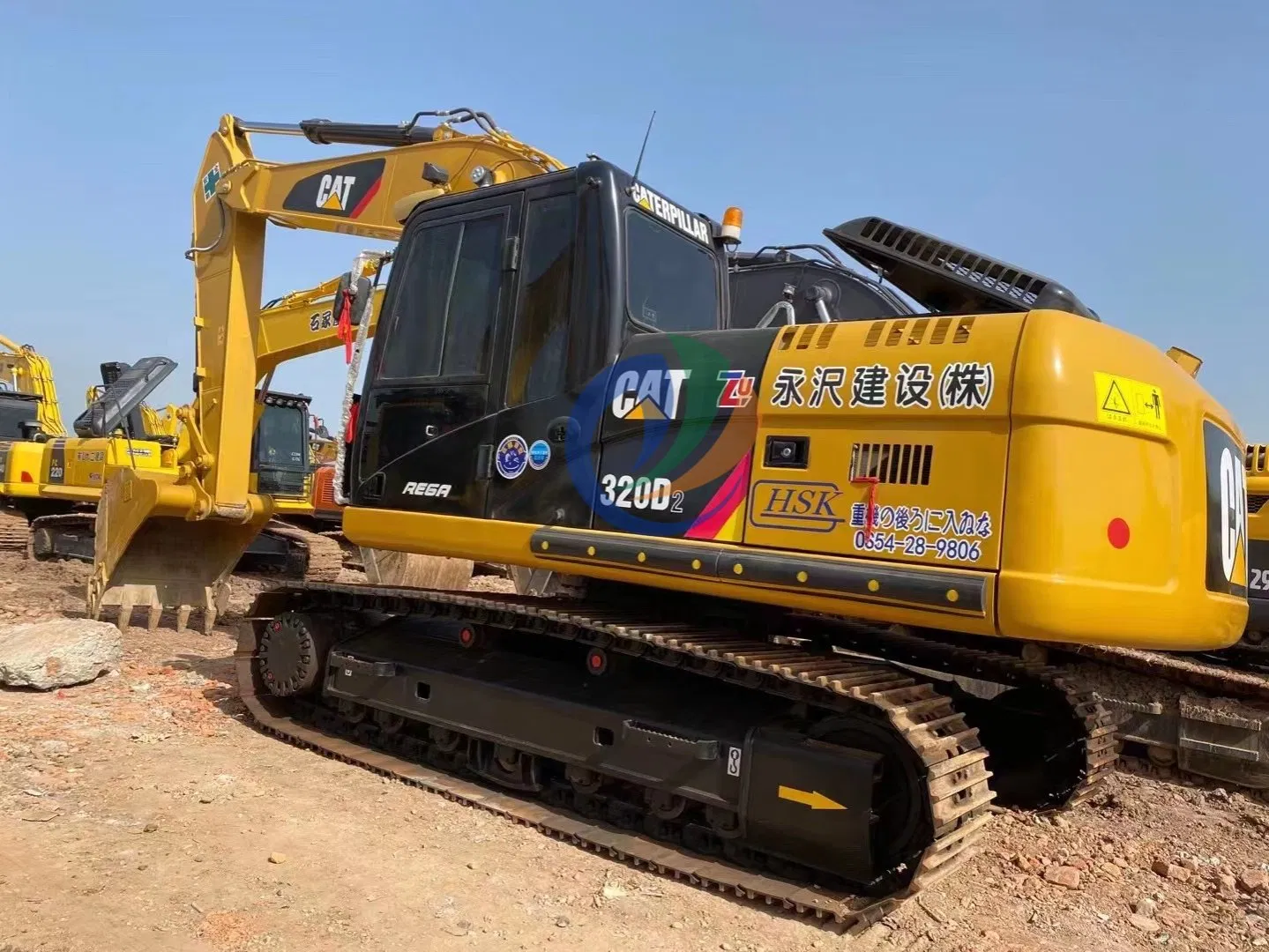 Second-Hand Cat320d 320d2l Construction Digger Fuel-Saving Stable High-Value Equipment