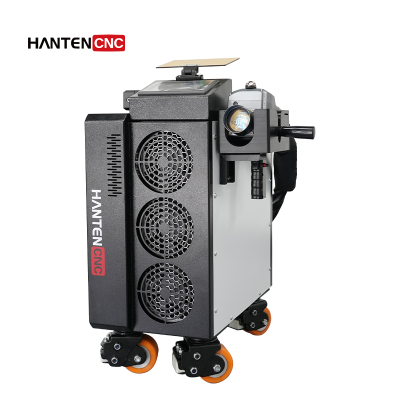 Professional 500W Laser Cleaning Machine for City Infrastructure Maintenance and Paint Layer Removal