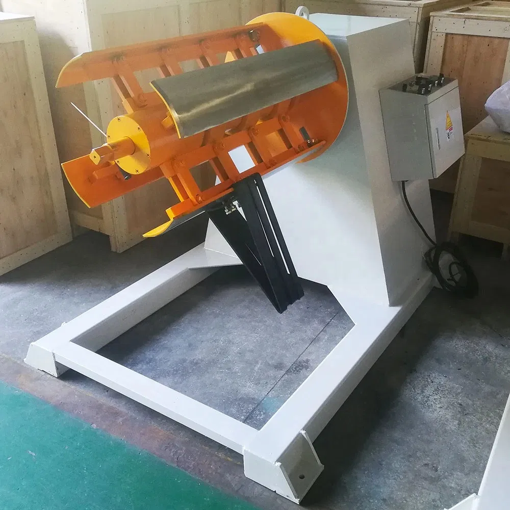 2024 Mt Series Customized Hydraulic Decoiler Machine Can Be Used with Straightener