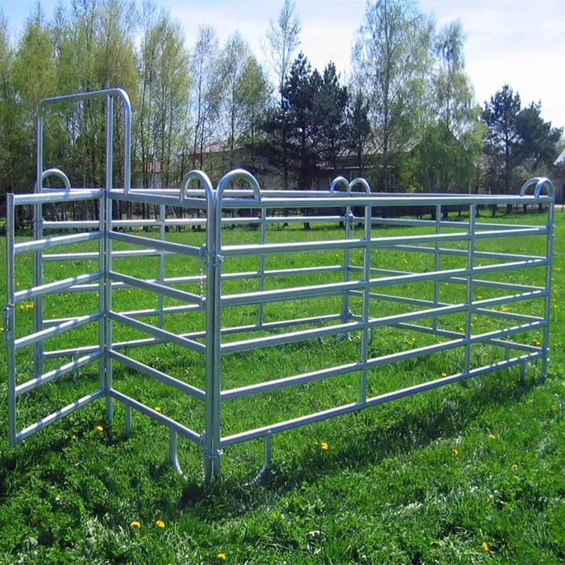 Farm Equipment Livestock Heavy Duty Hot DIP Galvanized Cattle Corral Cattle Yard Panels for Rental