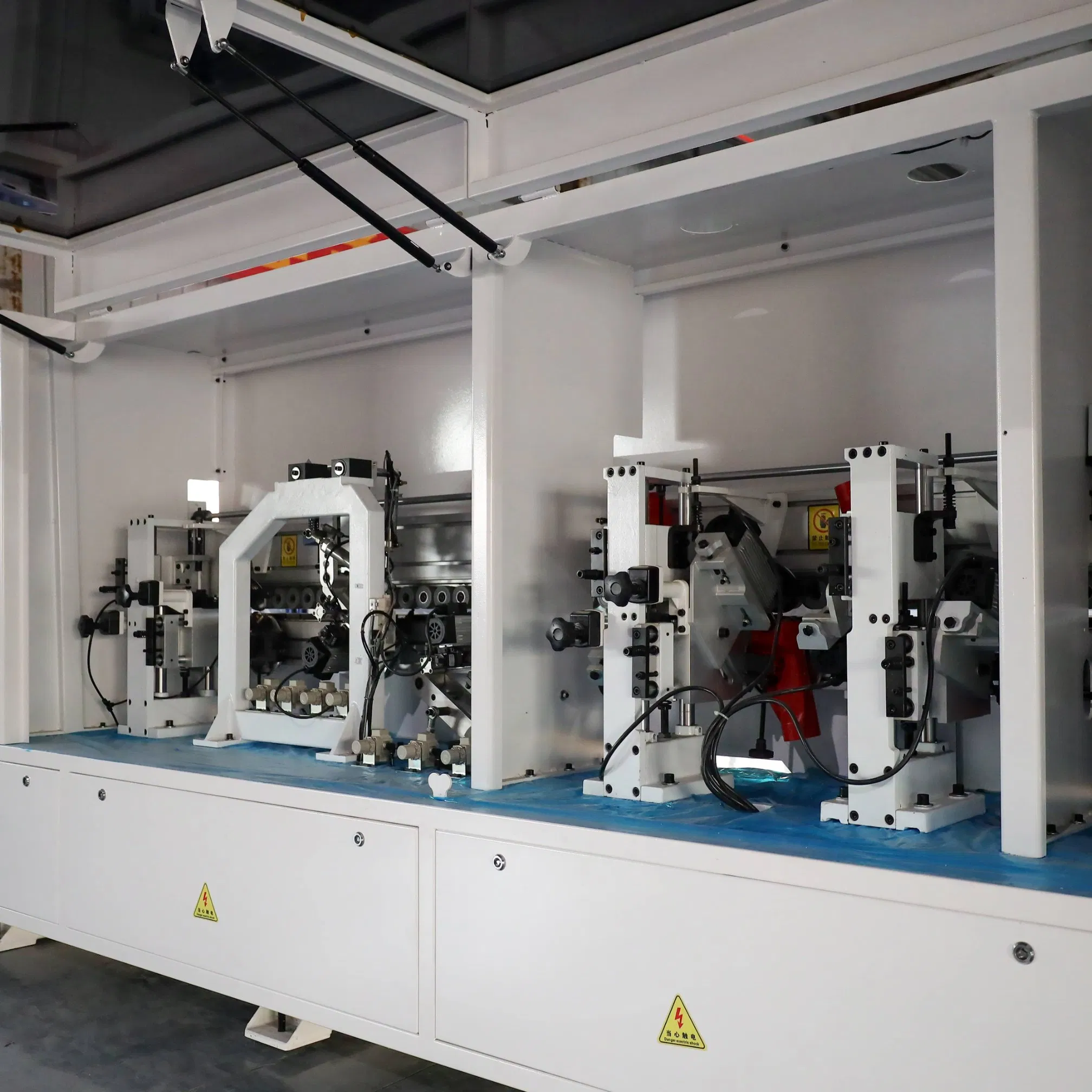 Automatic High-Efficiency Woodworking Edge Banding Machine with CE Certification