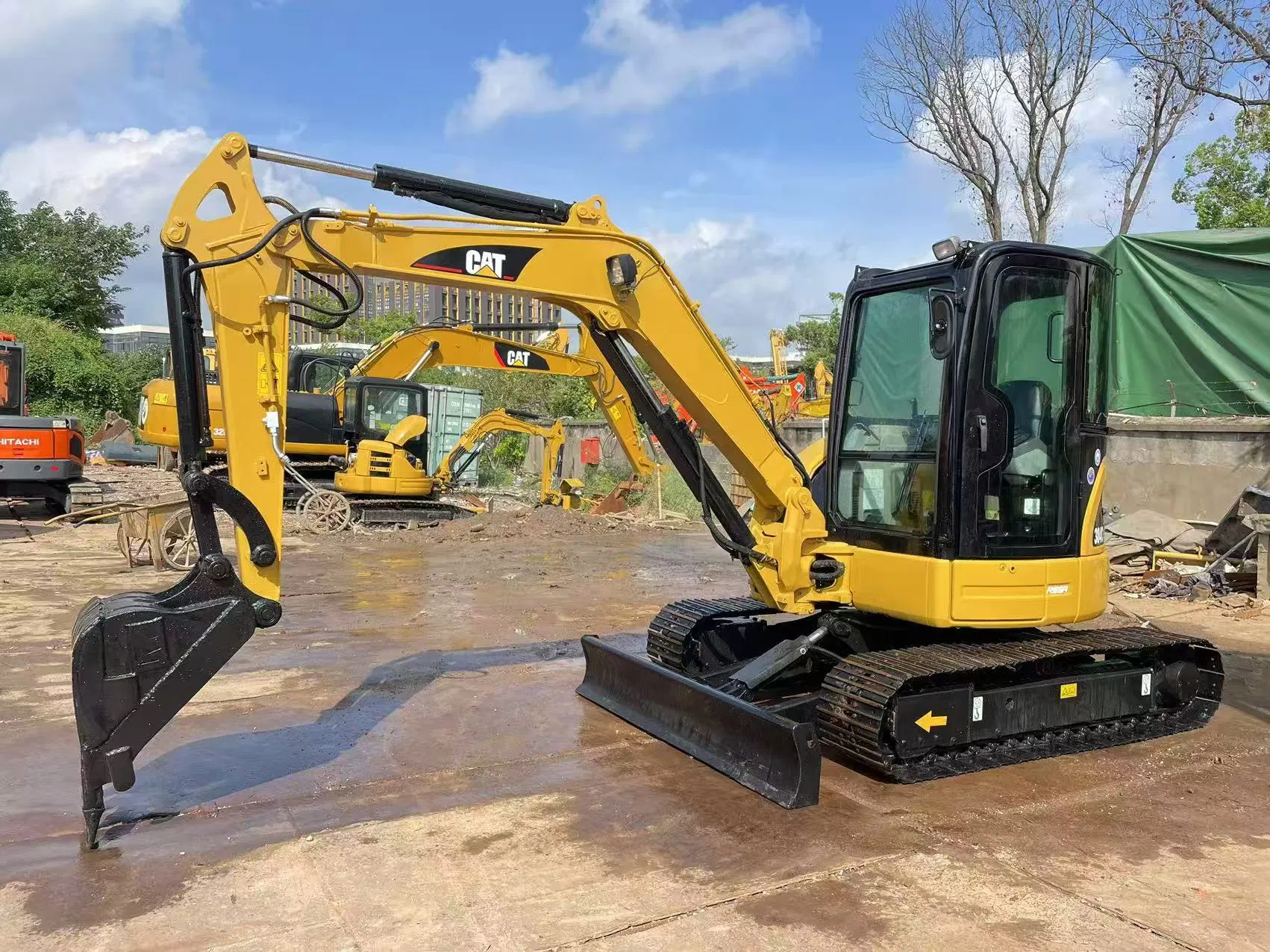 Construction Machine Mini used Cat304c 4ton Excavator
