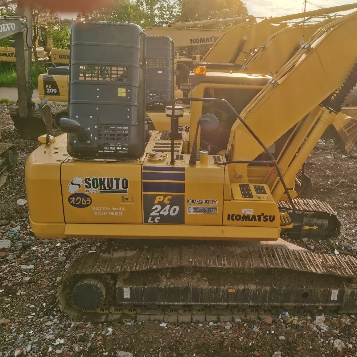 Secondhand Japan Original Komatsu PC240 Used Excavator Heavy Equipment for Sale in Good Condition Cheap Price