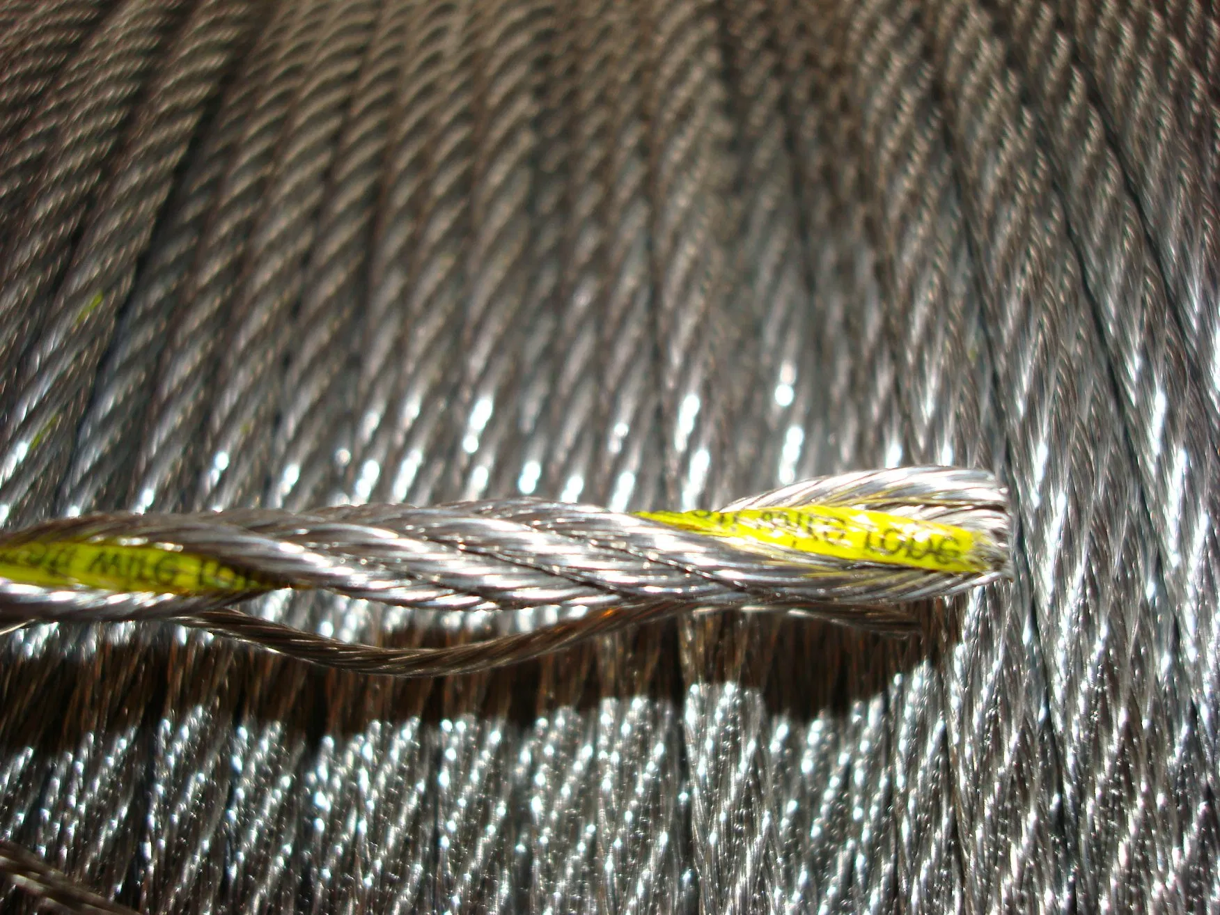 Non-Rotating 34X7 Heavy Duty Excavation and Lifting Equipment