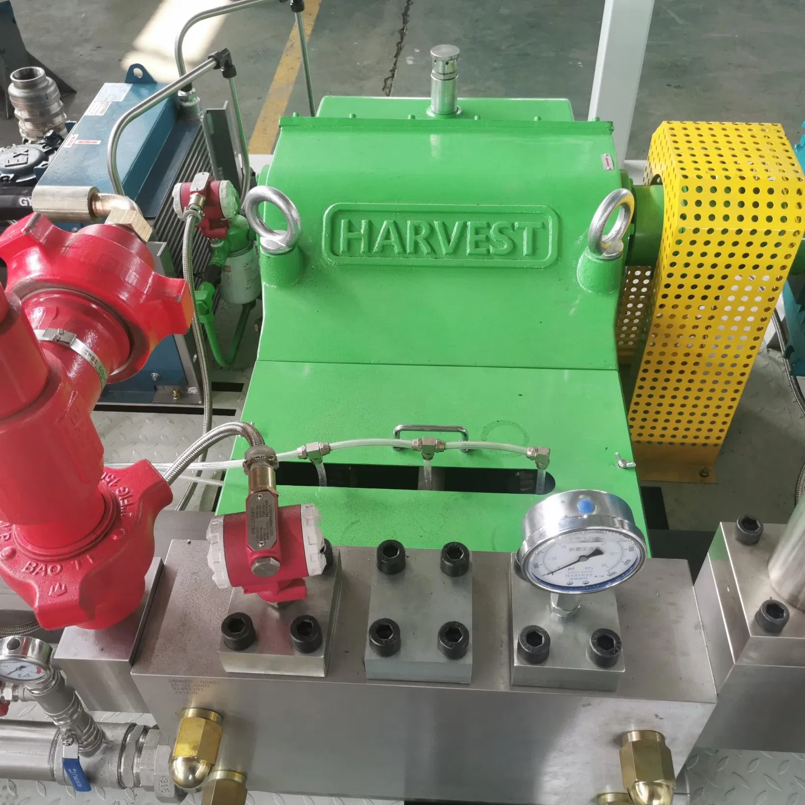 10150psi 250kw Road Marking Removal High Pressure Cleaning Equipment