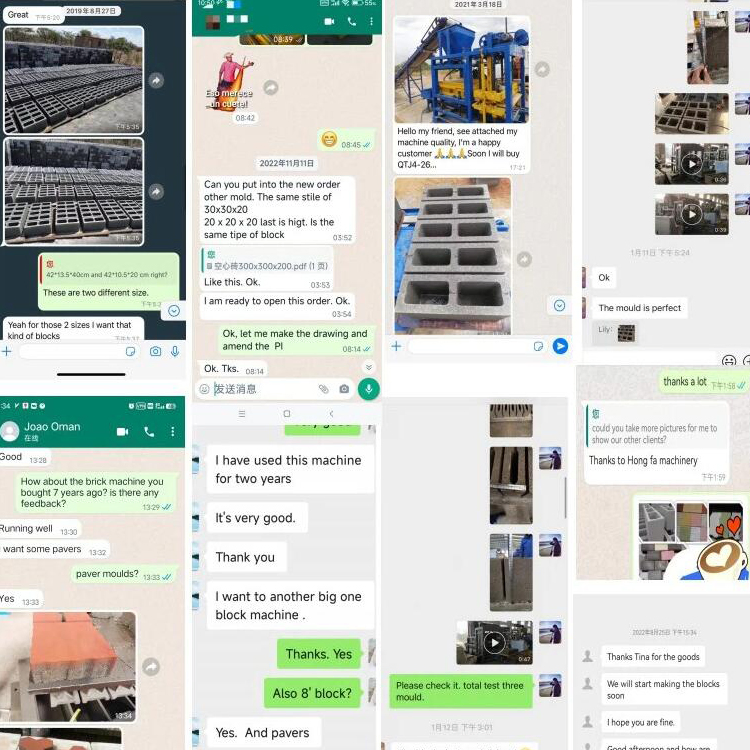 Automatic Hydraulic Used Qt4-15 Concrete Building Hollow Block Brick Making Machine