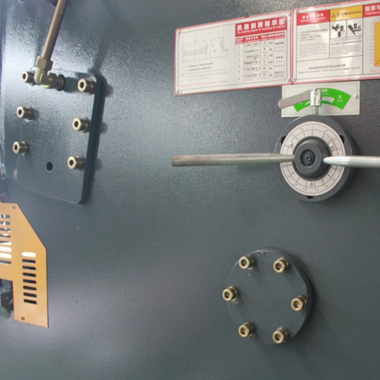 Kingball QC11y-12X3200 Used-Machinery E21s Controller Sheets Metal Swing Beam Shear CNC Laser Cutting Machine Hydraulic Guillotine Shearing Cutting Machine