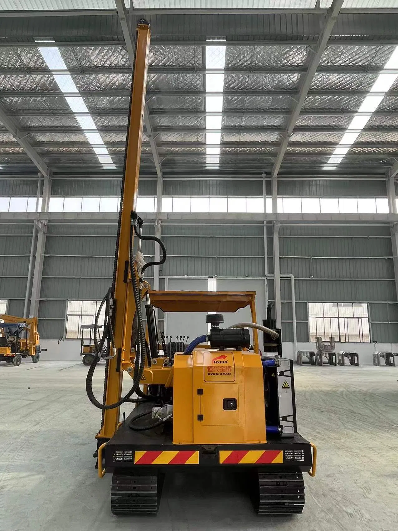 New Design Drilling Piling Screwing Hydraulic Pile Equipment for Road Construction