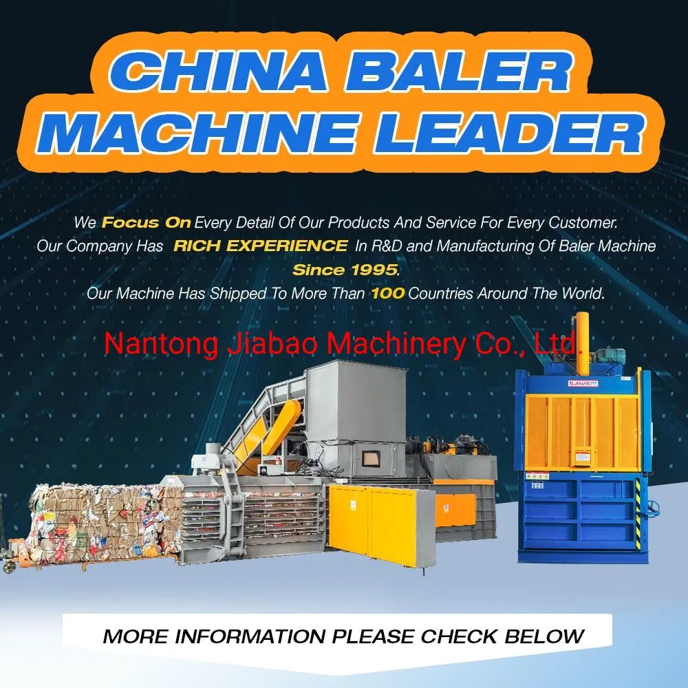 Vertical Hydraulic Baling Machine