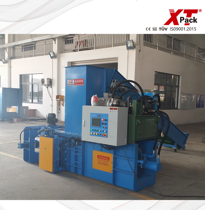 Hirizontal Hydraulic Baler Machine for Used Clothing Pet Bottle Baling Machine