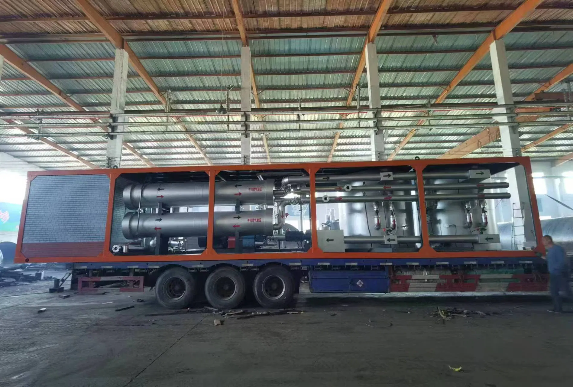 New CE Approved Mixing Plant Container 9m*2.2m*2.4m Road Construction Machinery Equipment Environment-Friendly Modified Asphalt