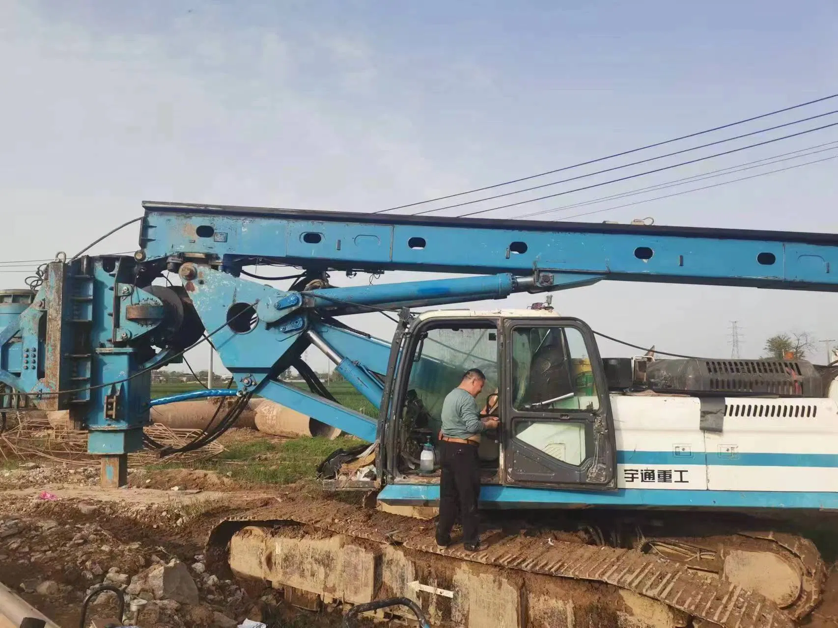 2020 Year Crawler Hydraulic Rotary Drilling Rig Mining Exploration and Excavation Geological Construction Equipment