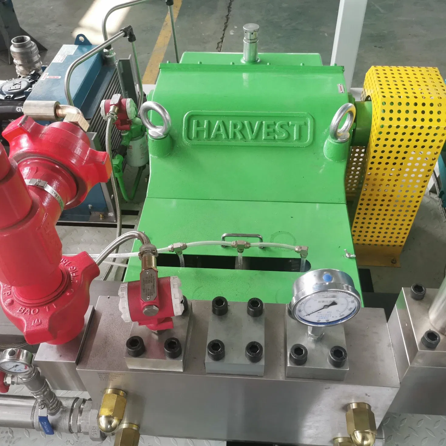 10150psi 250kw Road Marking Removal High Pressure Cleaning Equipment