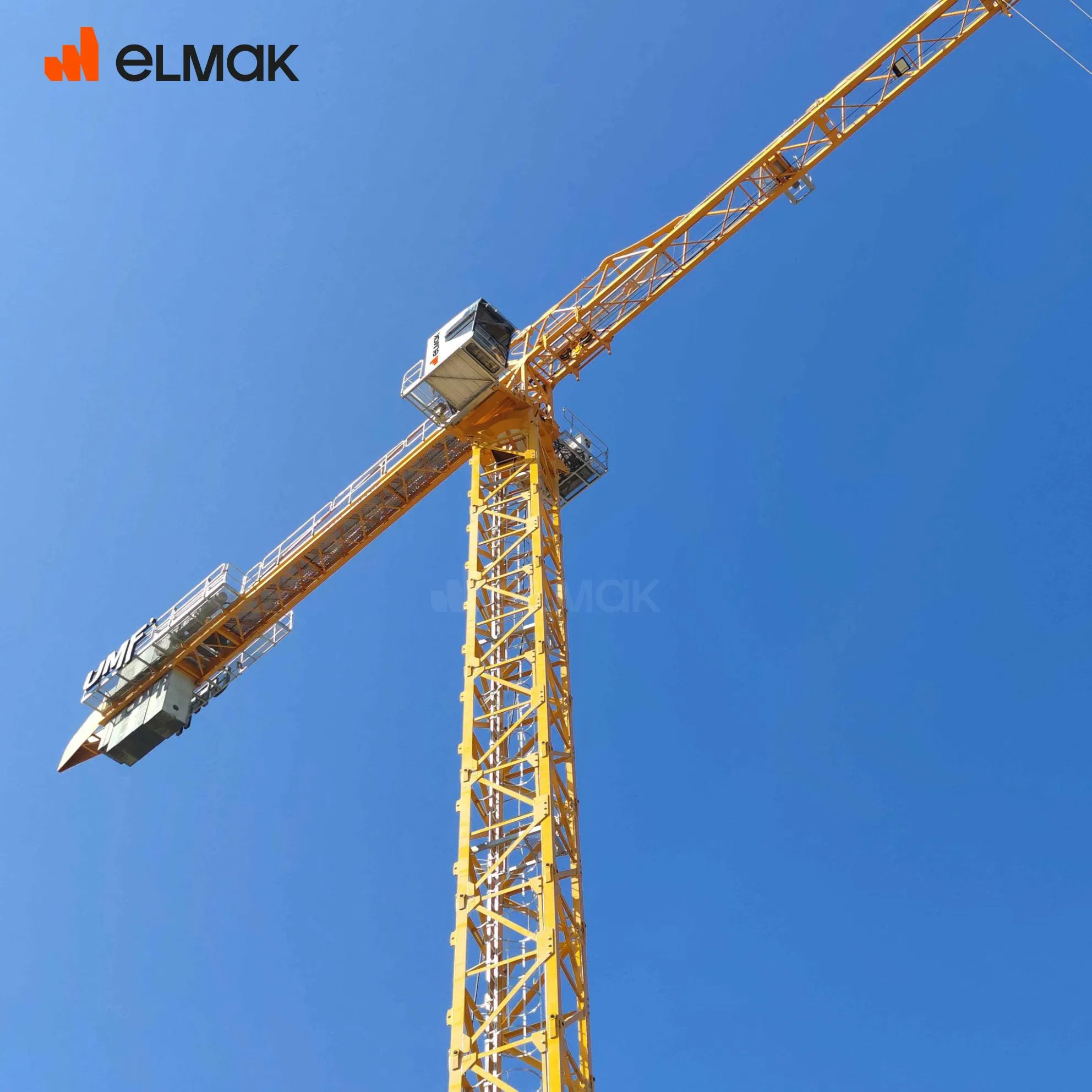 Heavy Duty Crane Construction Lifting Equipment Flat Top Tower Crane