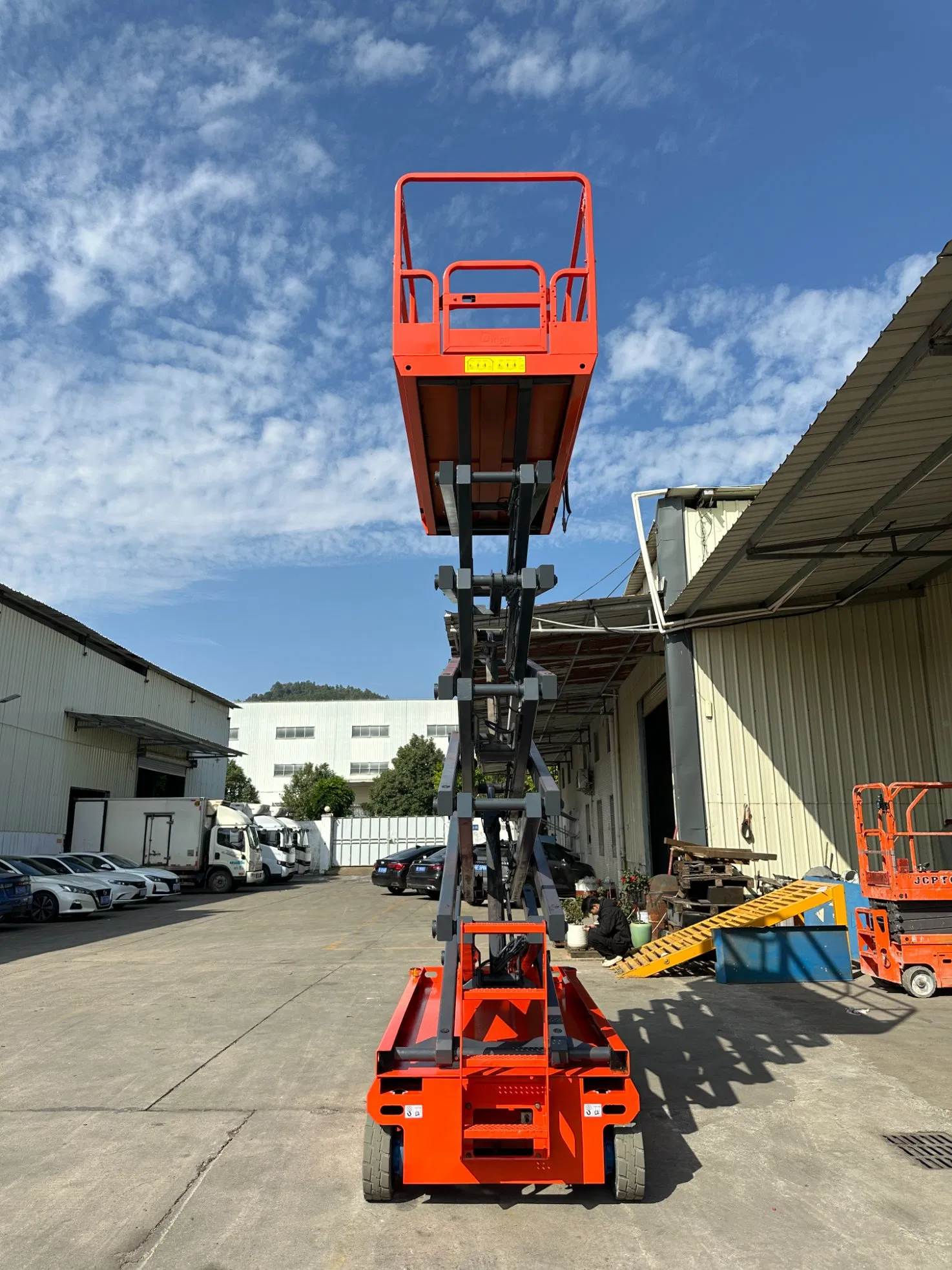 Heavy-Duty Automatic Scissor-Type Refurbished Used Hoisting Equipment
