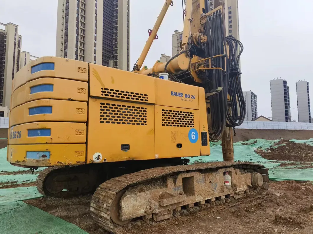 Rotary Drilling Rig Side View