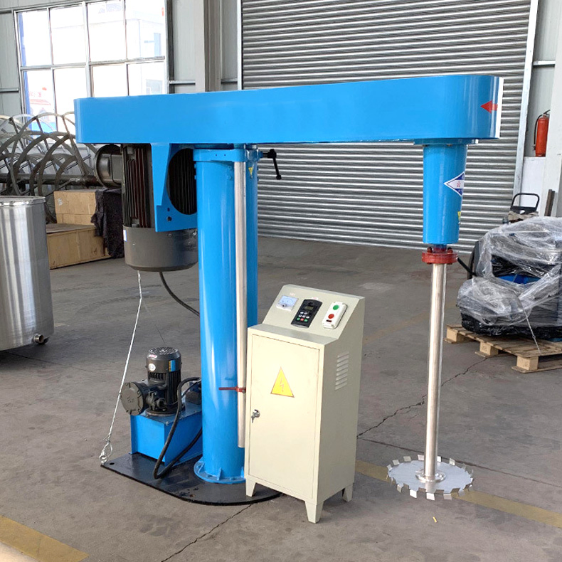 Manufacturer Wholesale Variable Frequency Speed Control Fluid High Speed Disperser Mixing Equipment