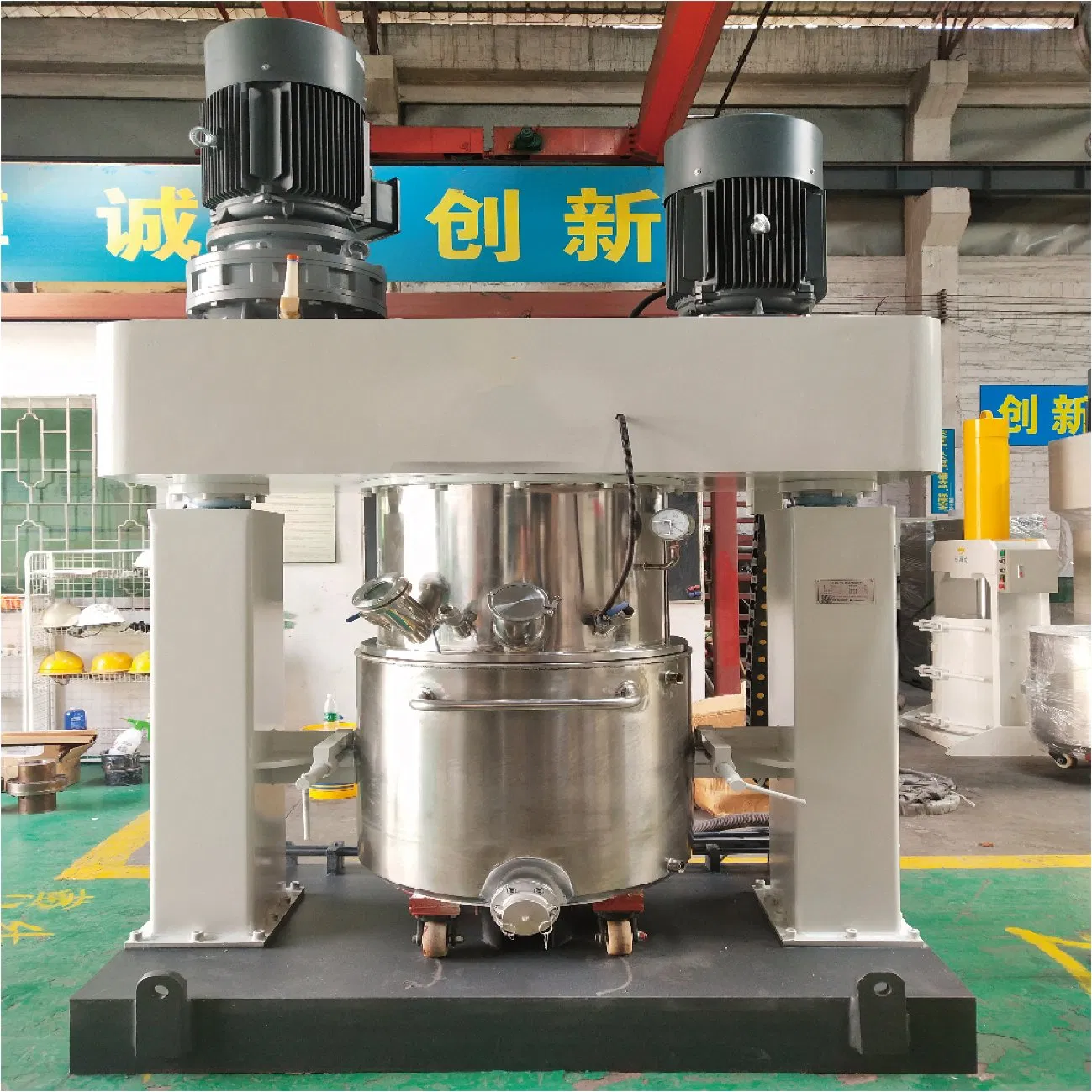 Durable High Viscosity Mixing Equipment with Frequency Conversion and Programmable Operation