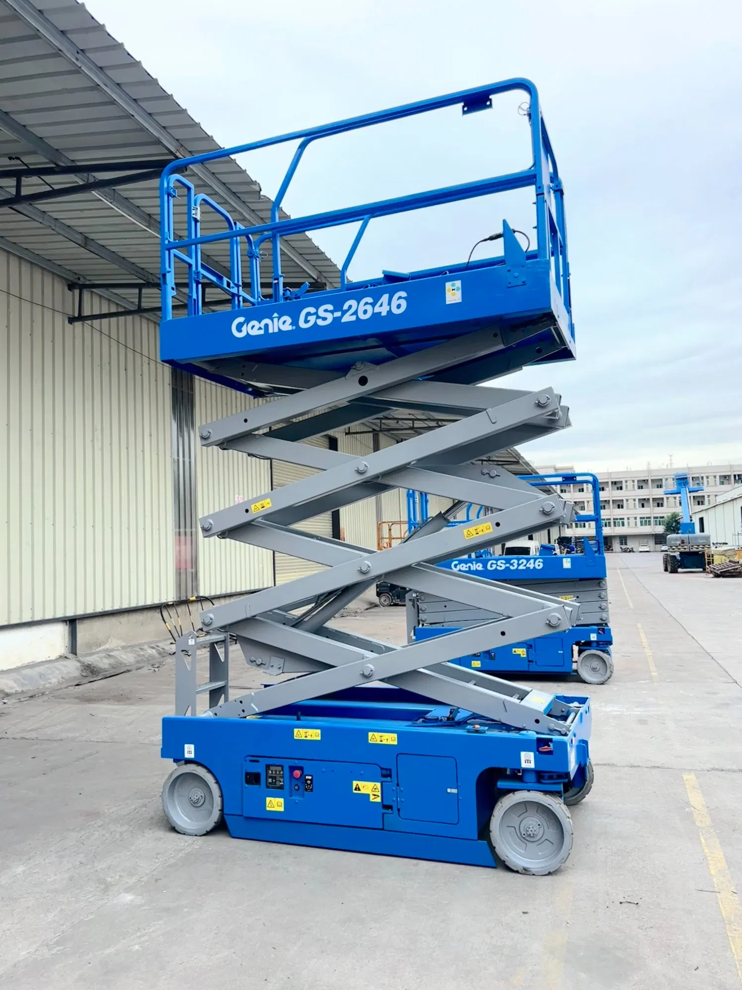 Heavy-Duty 4-Wheel Hydraulic-Driven Electric Scissor Equipment