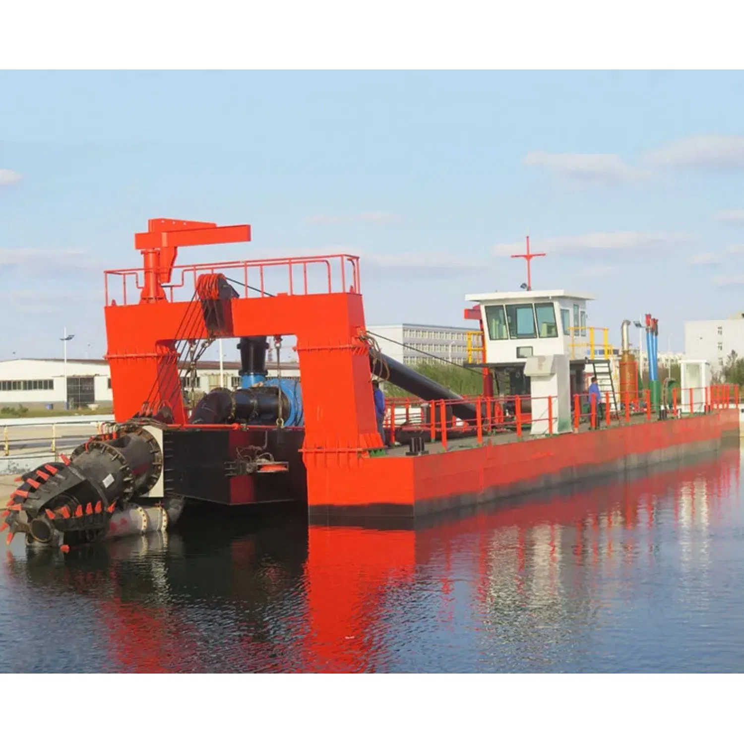 500kw Cutter Head and Heavy Duty Marine Equipment Cutter Suction Dredger