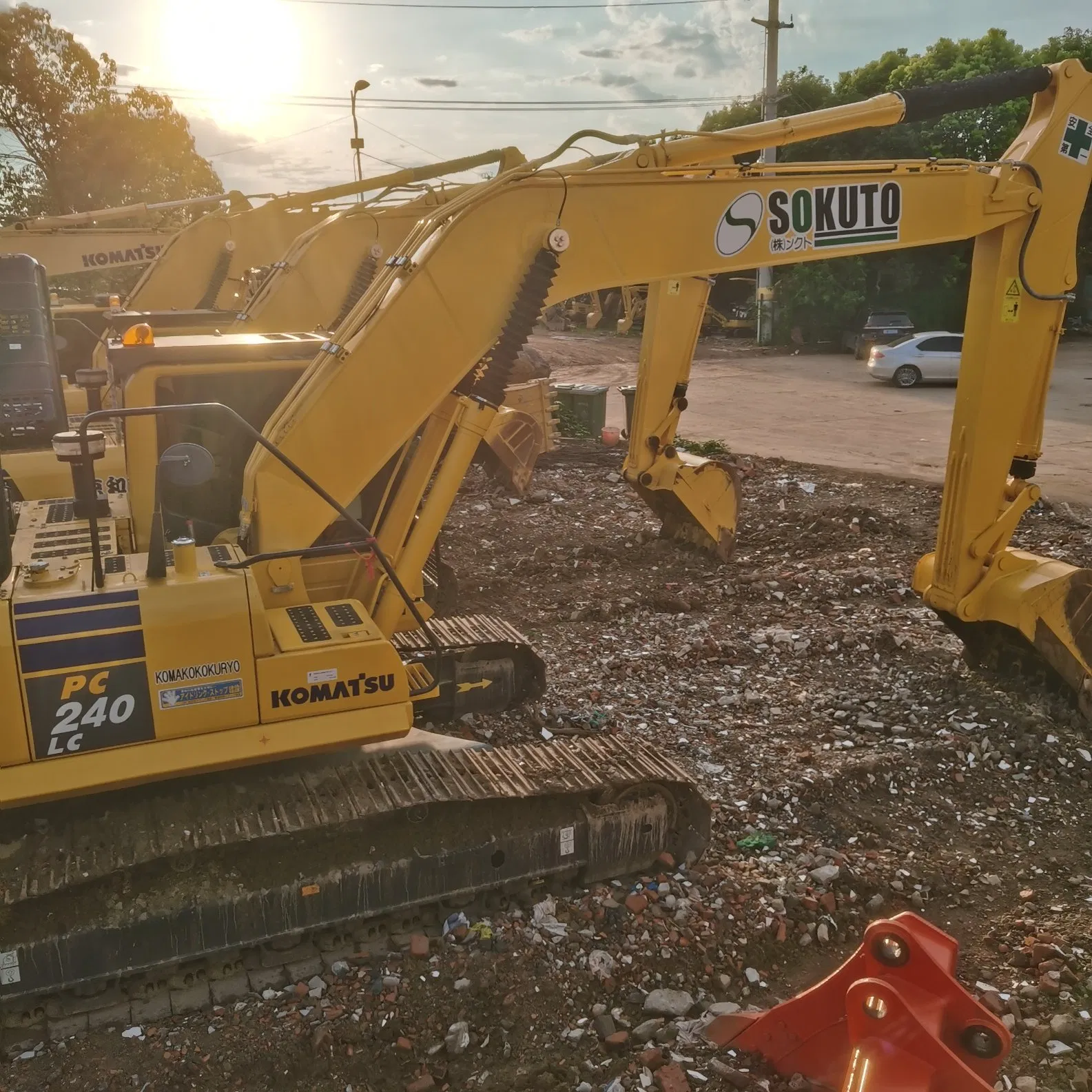 Secondhand Japan Original Komatsu PC240 Used Excavator Heavy Equipment for Sale in Good Condition Cheap Price