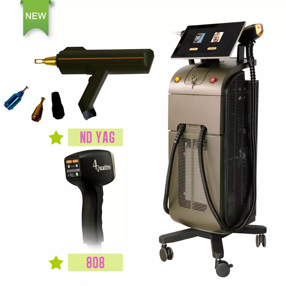 Acne Treatment Hair Remove Skin Rejuvenation Tattoo Removal Diode Laser ND YAG IPL Beauty Equipment
