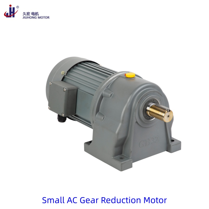 AC Geared Speed Reduction Induction Motor with Fan for Heavy Equipment Service