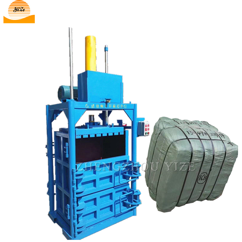 Hydraulic Press Used Clothing Plastic Baling Machine Hydraulic Scrap Metal Baler Waste Paper Compressor Recycling Machine