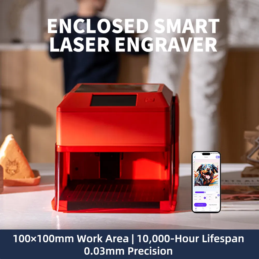 Compact Class 1 Mini Diode Laser Engraving Machine for Resale
