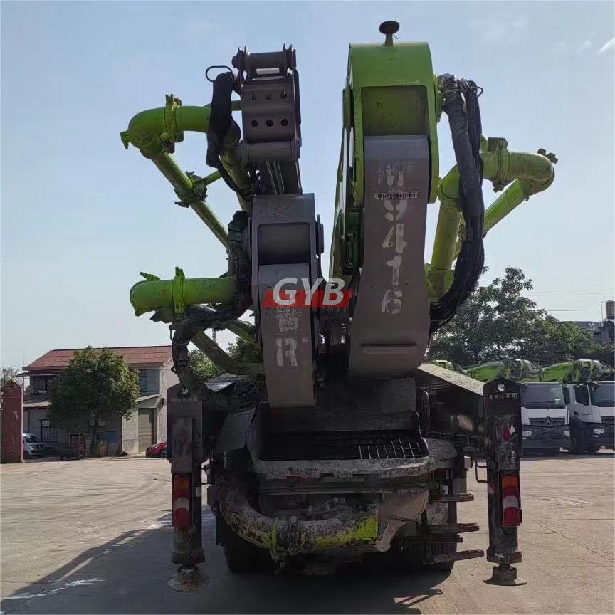 Wireless RC 63m Concrete Pump Truck Cement Hydraulic Used Construction Machinery