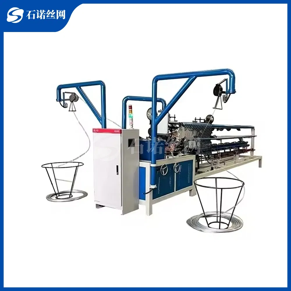 Cost-Effective PVC Coated Chain-Link Fencing Making Machine for Temporary Construction Barriers