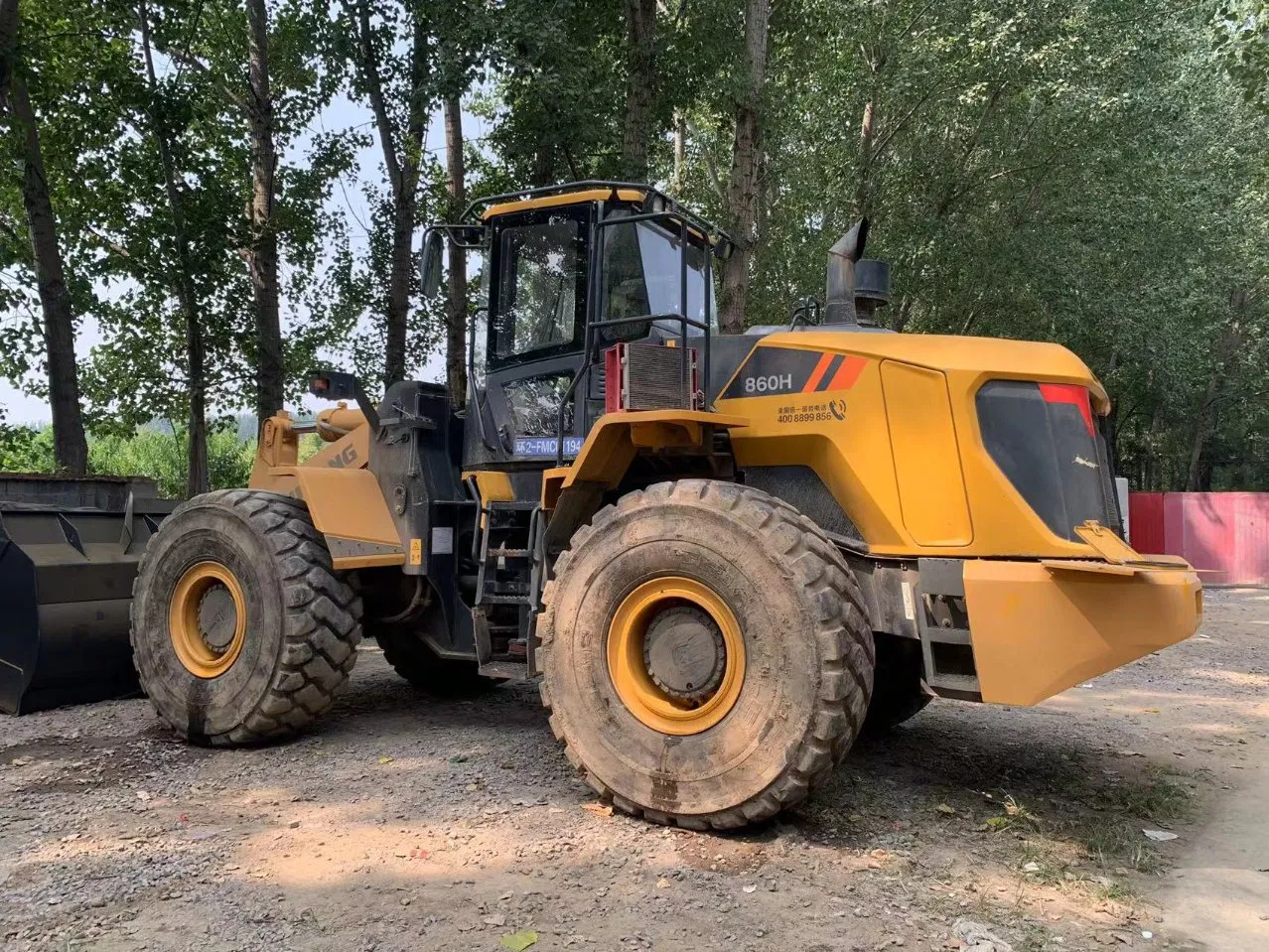 Chinese Top Brand Liugong 860h Second Hand Wheel Loader Used Construction Machinery