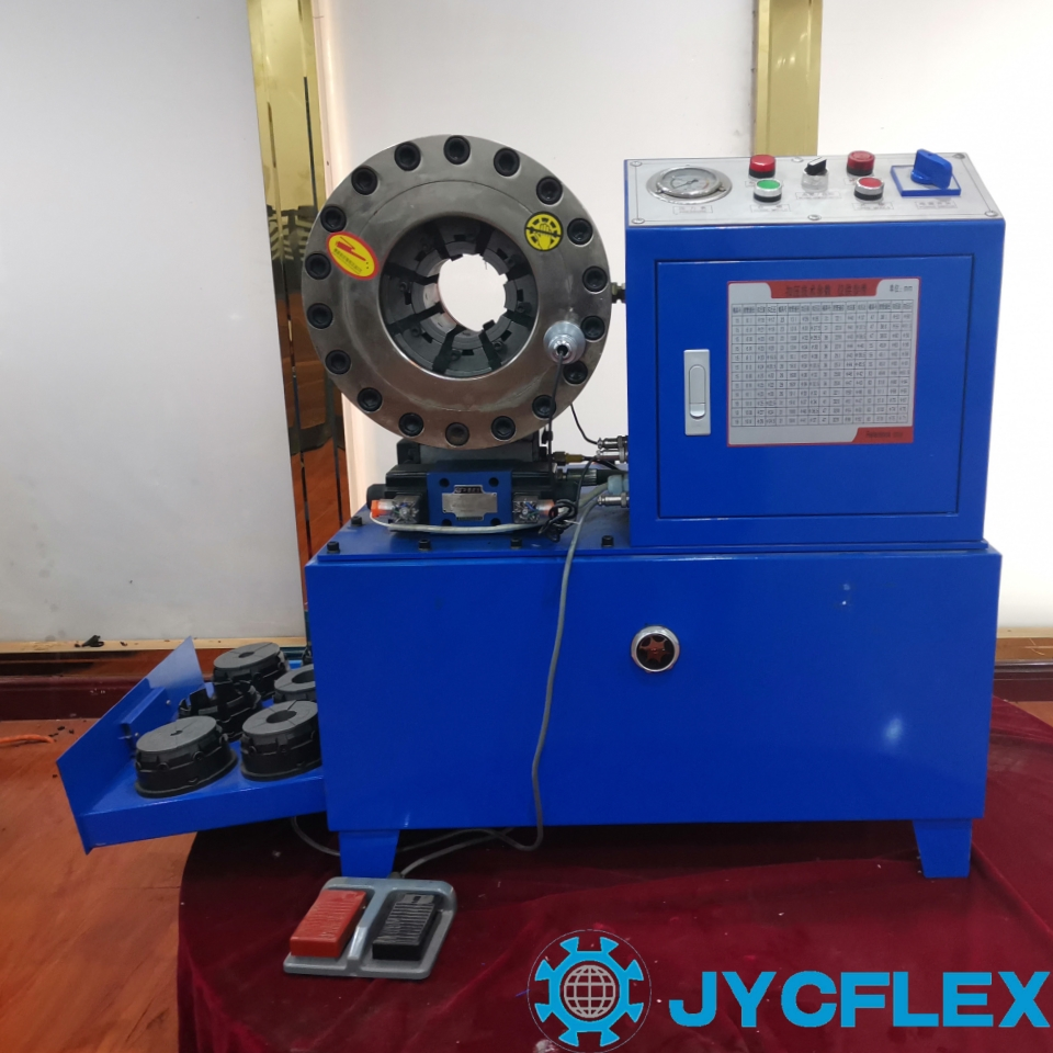 Factory Direct Price Easy Operation Finn Power Portable 2 Inch Hydraulic Pipe Press Machine Excavator Used Hose Fitting Crimping Machine and Equipment