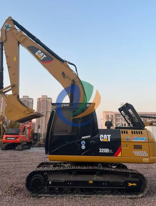 Cat320d Digger View 2