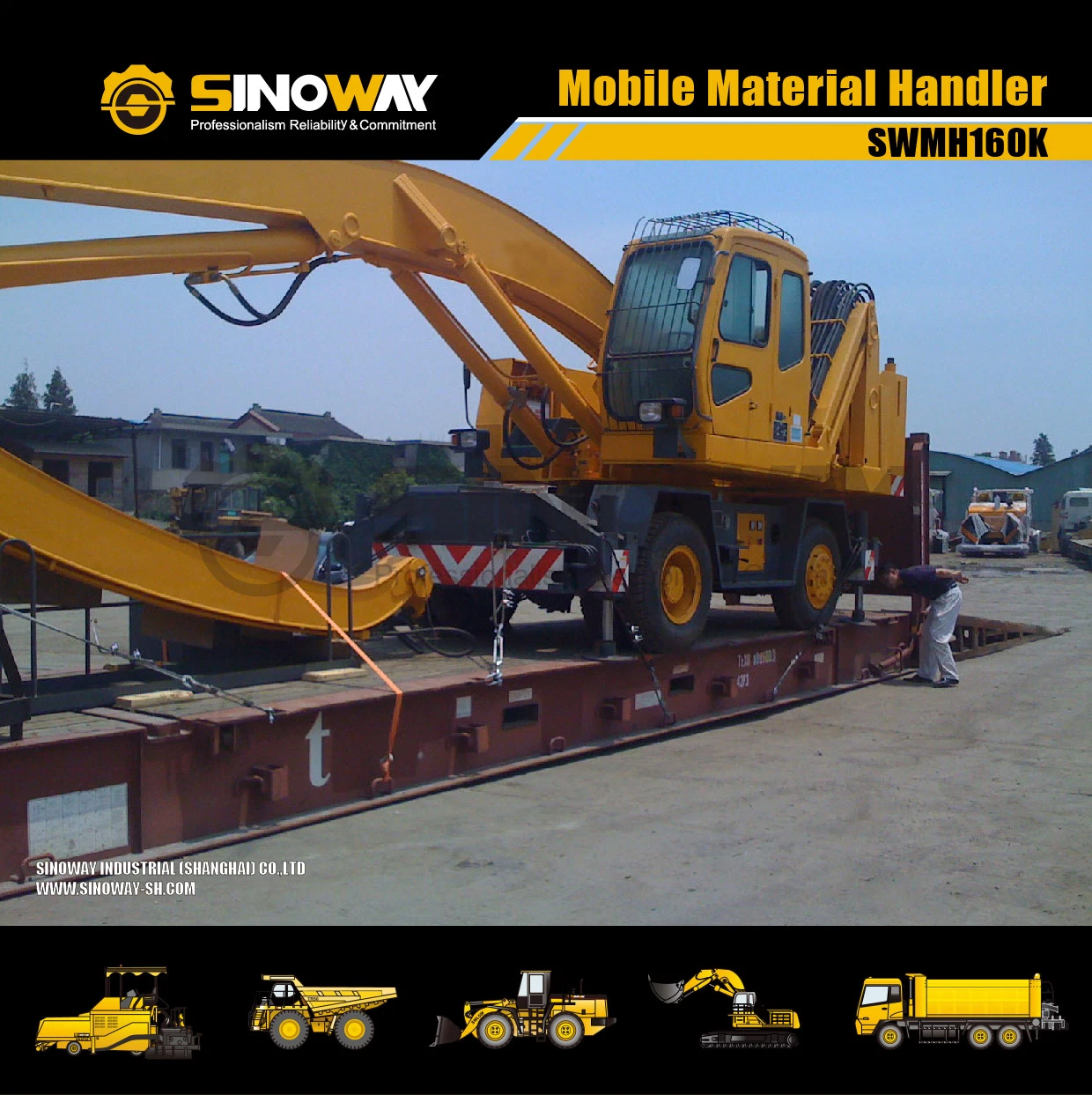 Best Seller 16ton Material Handling Excavator Material Handling Equipment