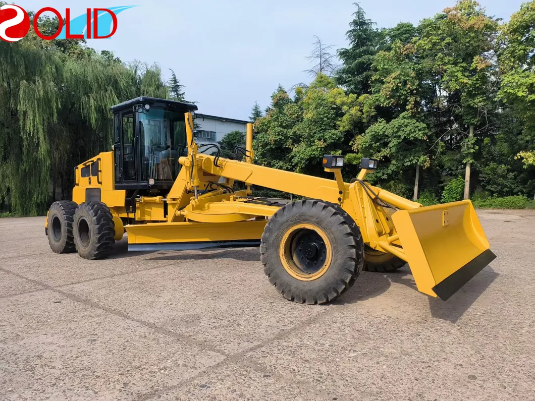 Motor Grader Side View