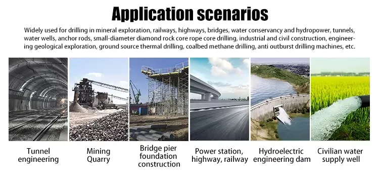 Rock Drill Machine Support