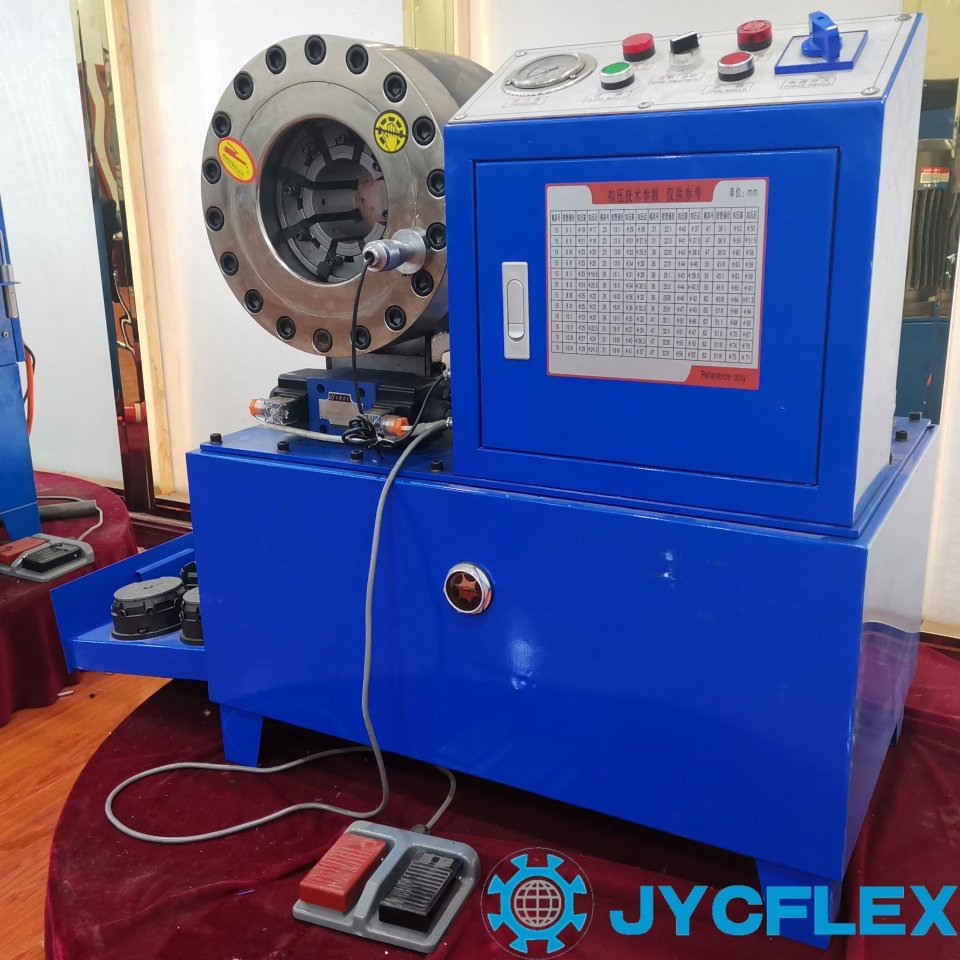 Factory Direct Price Easy Operation Finn Power Portable 2 Inch Hydraulic Pipe Press Machine Excavator Used Hose Fitting Crimping Machine and Equipment