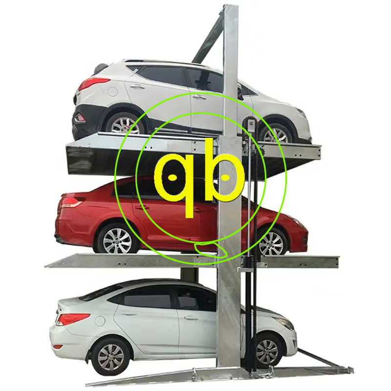 for Sale Heavy-Duty 2-Post 3-Level Stable Parking Lift High Quality Parking Equipment