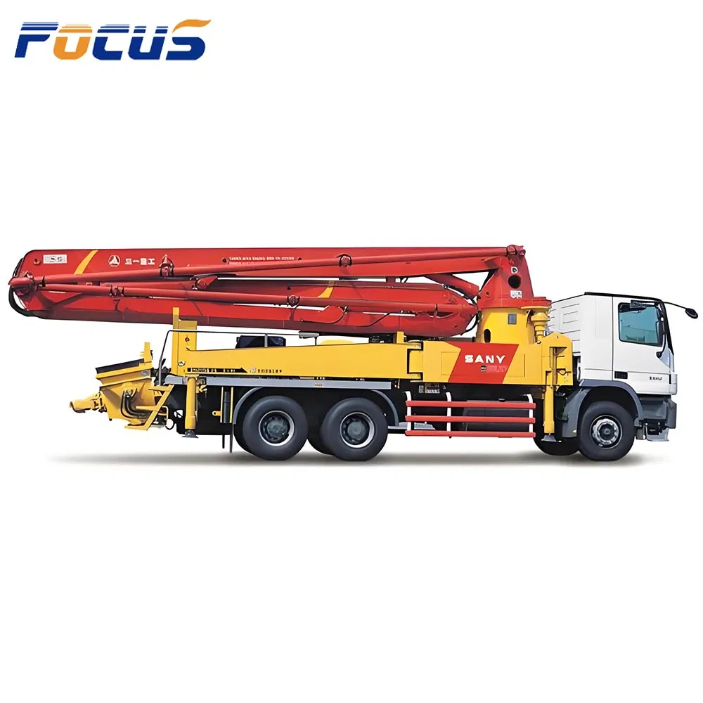 Excellent Working Condition Used Construction Machinery Second Hand Concrete Pump Placing Boom