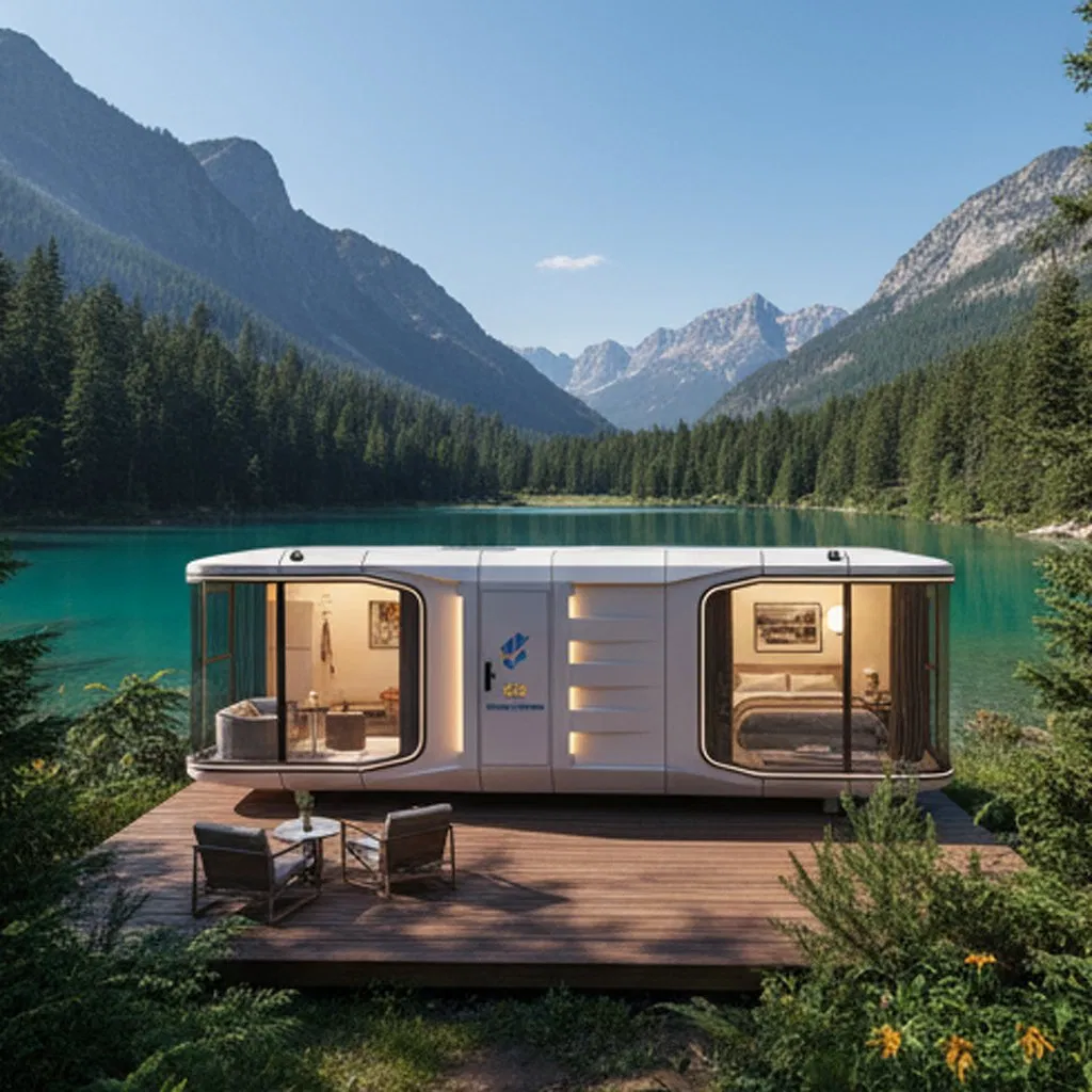 Heavy-Duty Secure Construction Site Equipment Storage Capsule House