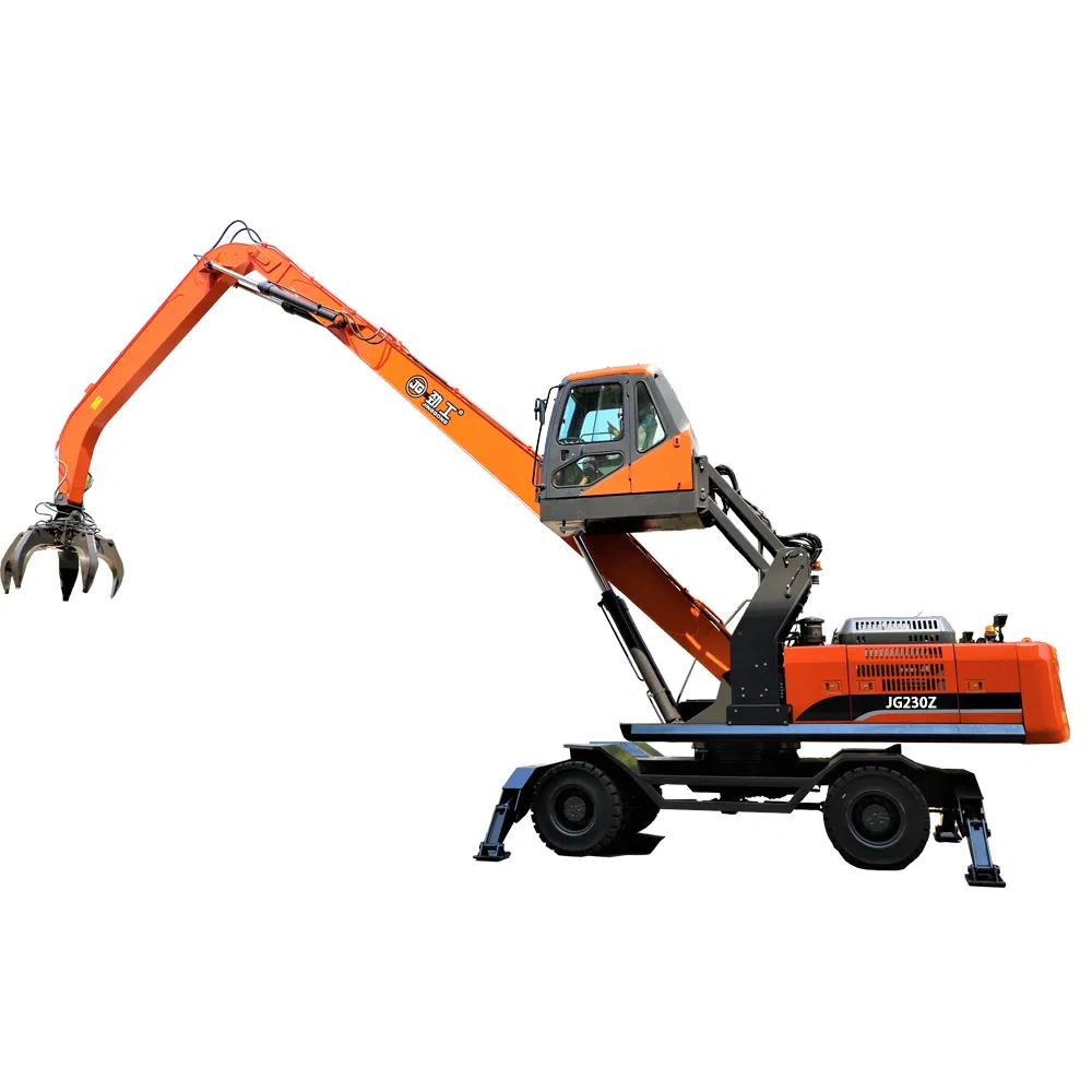 Hydraulic Cab Offers Best Visibility Material Handling Equipment for Waste and Recycling