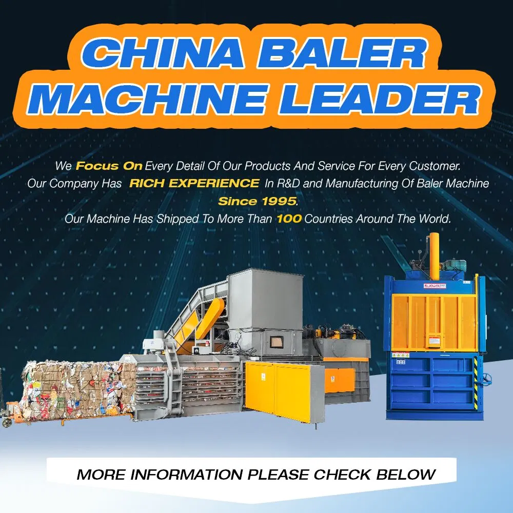 Hydraulic Used Clothes Baling Machine