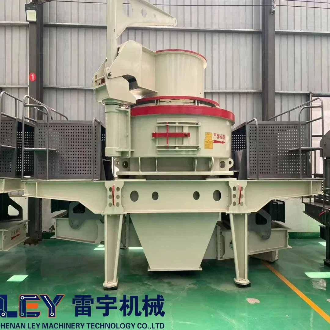 Mining Quarry Crusher / Vertical Shaft Silica Sand Production Line Sand Making Machine