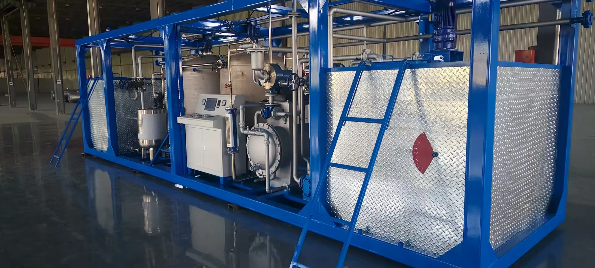 New CE Approved Mixing Plant Container 9m*2.2m*2.4m Road Construction Machinery Equipment Environment-Friendly Modified Asphalt