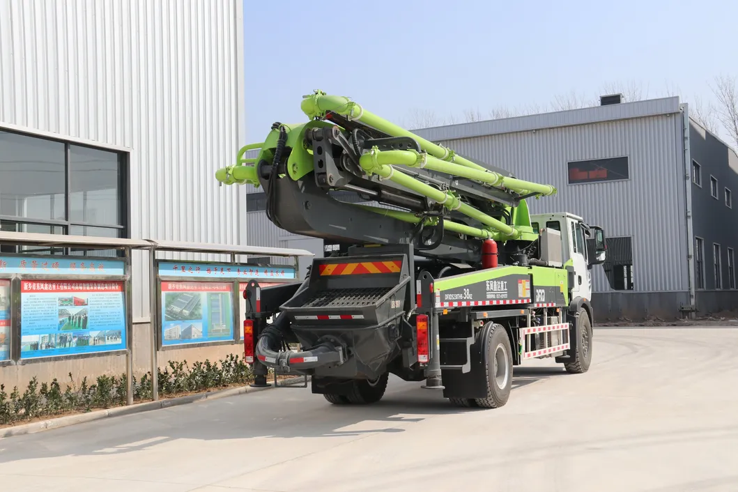 Concrete Pump Truck View 4